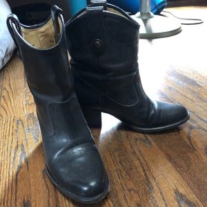 Frye cowboy style boots